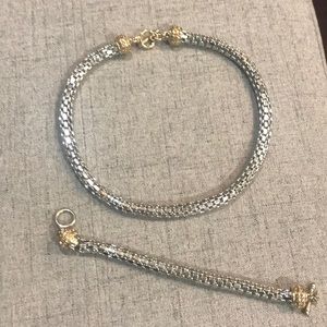Banana Republic Necklace w/Matching Bracelet